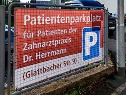 Praxisparkplatz Dr. Herrmann